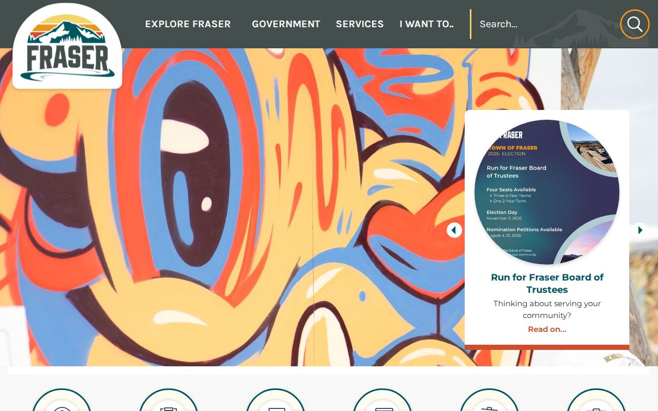 Official Town of Fraser Colorado website