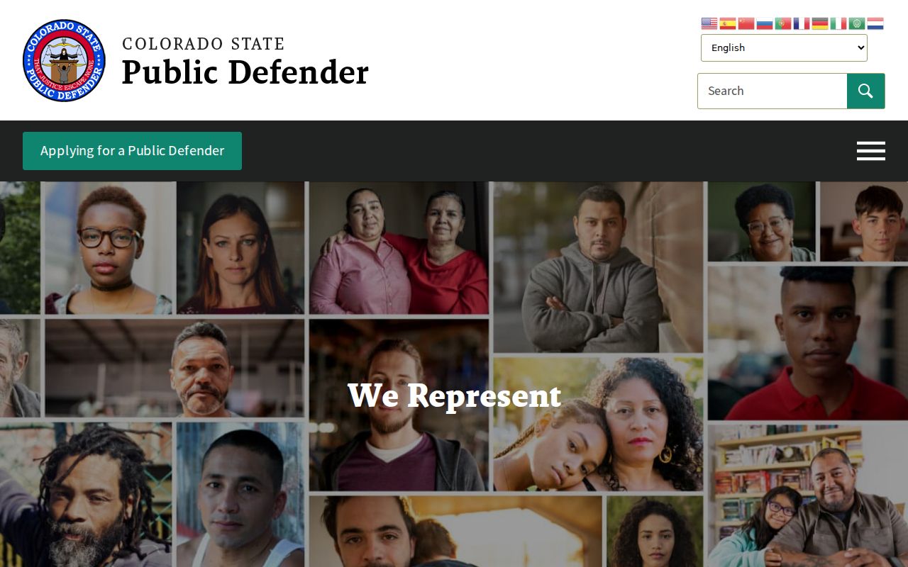 Colorado State Public Defender official website